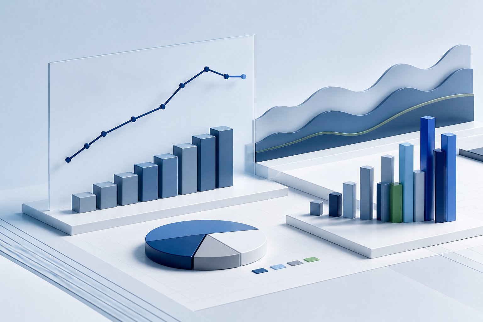 Financial performance and planning visualization